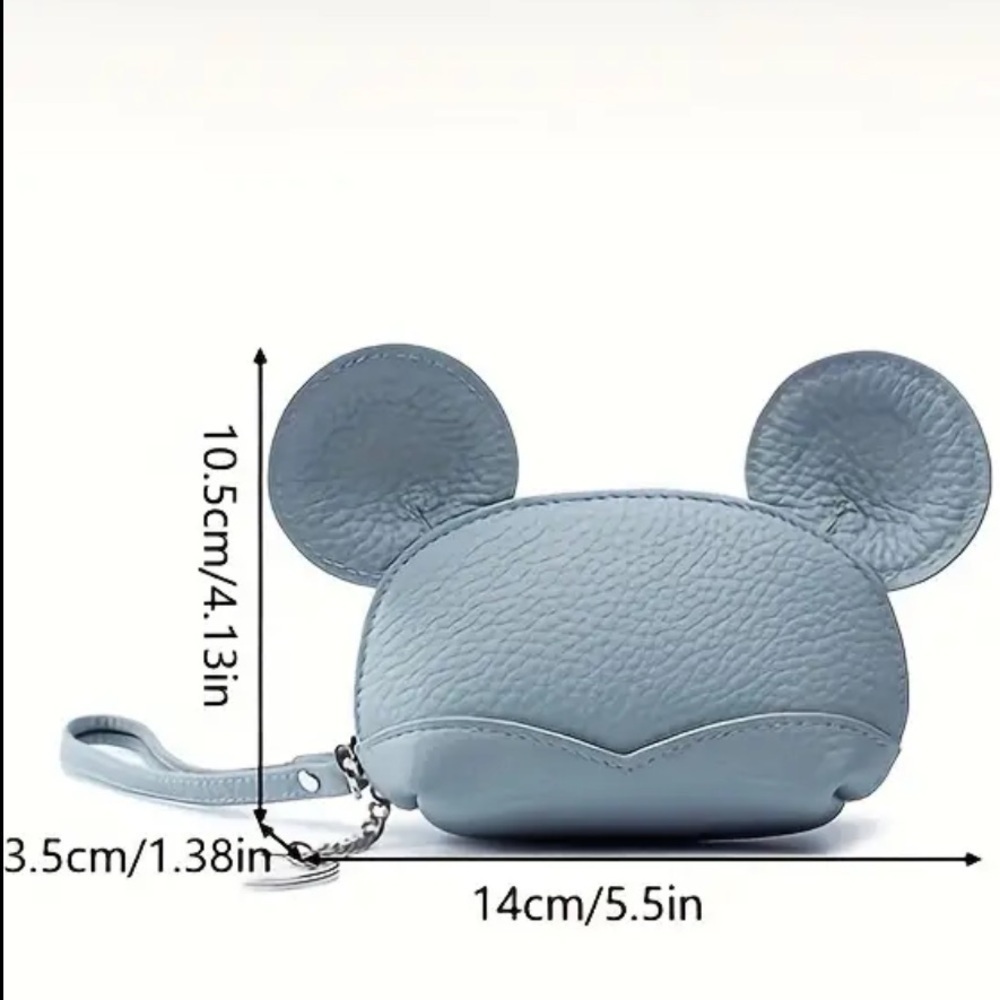 Mickey Mouse Genuine Leather Wristlet - Picture 2 of 5